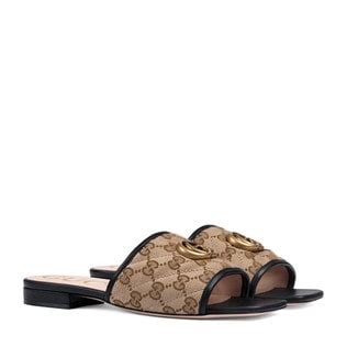 infradito cuoio eleganti gucci|Slider donna .